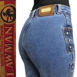 Vintage Lawman relaxed fit high waist Mom Jeans
